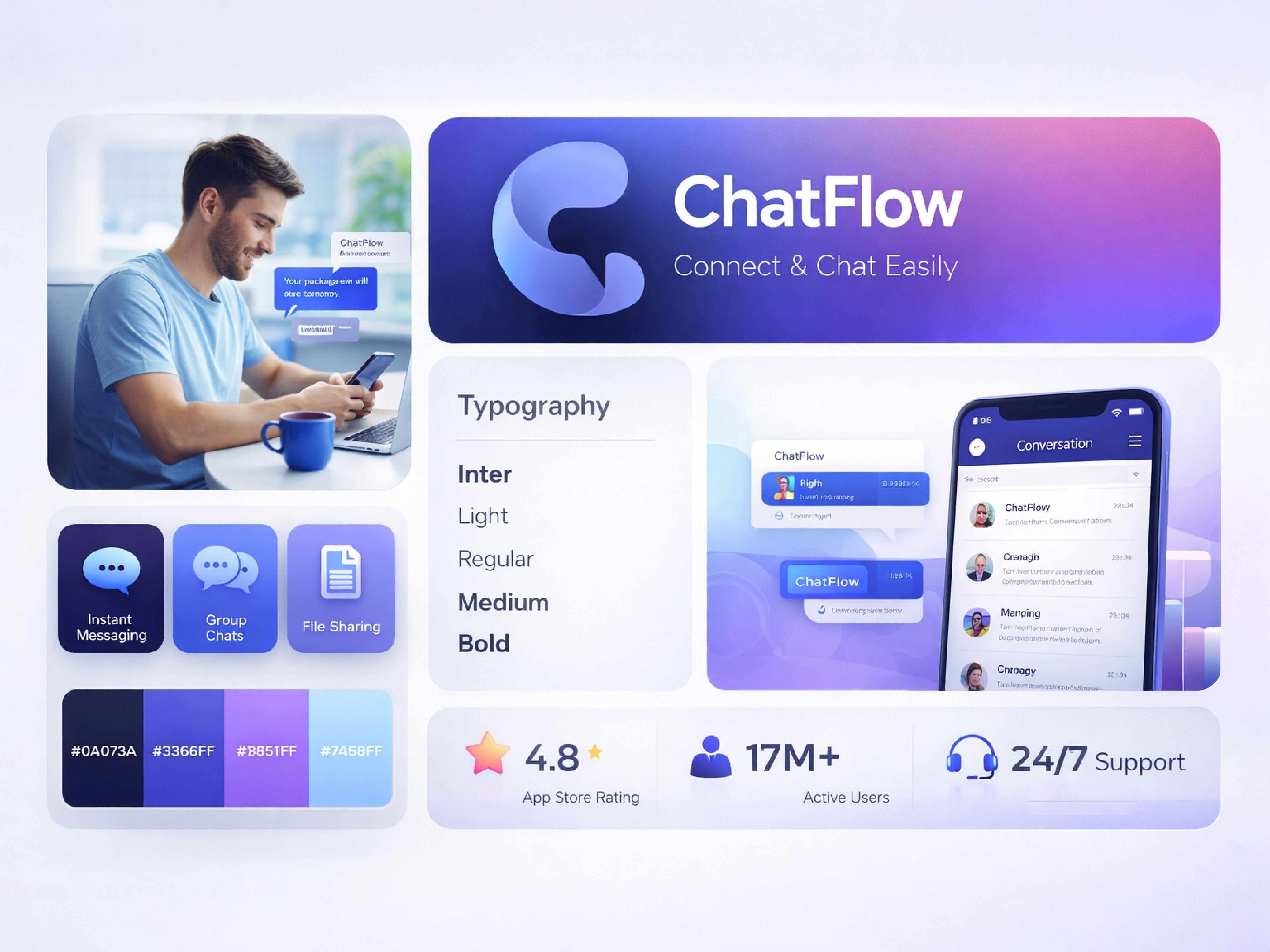 ChatFlow Unused Logo Design alphabet c logo mark bold c letter logo business logo letter c c app logo c business logo c chat business logo c letter logo c message app logo chat app chat app logo chat app logo design chat company logo chat icon logo custom c monogram logo gradient c logo design logo design minimal c logo design modern c logo professional c logo design scalable c logo design