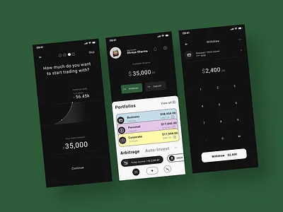BuiLD1.0-Day2: Stock Trading App branding design ux