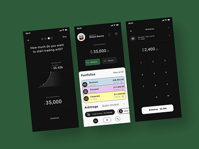 BuiLD1.0-Day2: Stock Trading App branding design ux