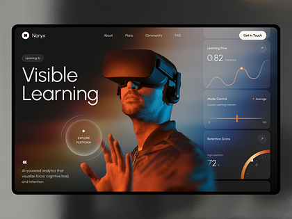 Noryx — Learning Platform UI/UX