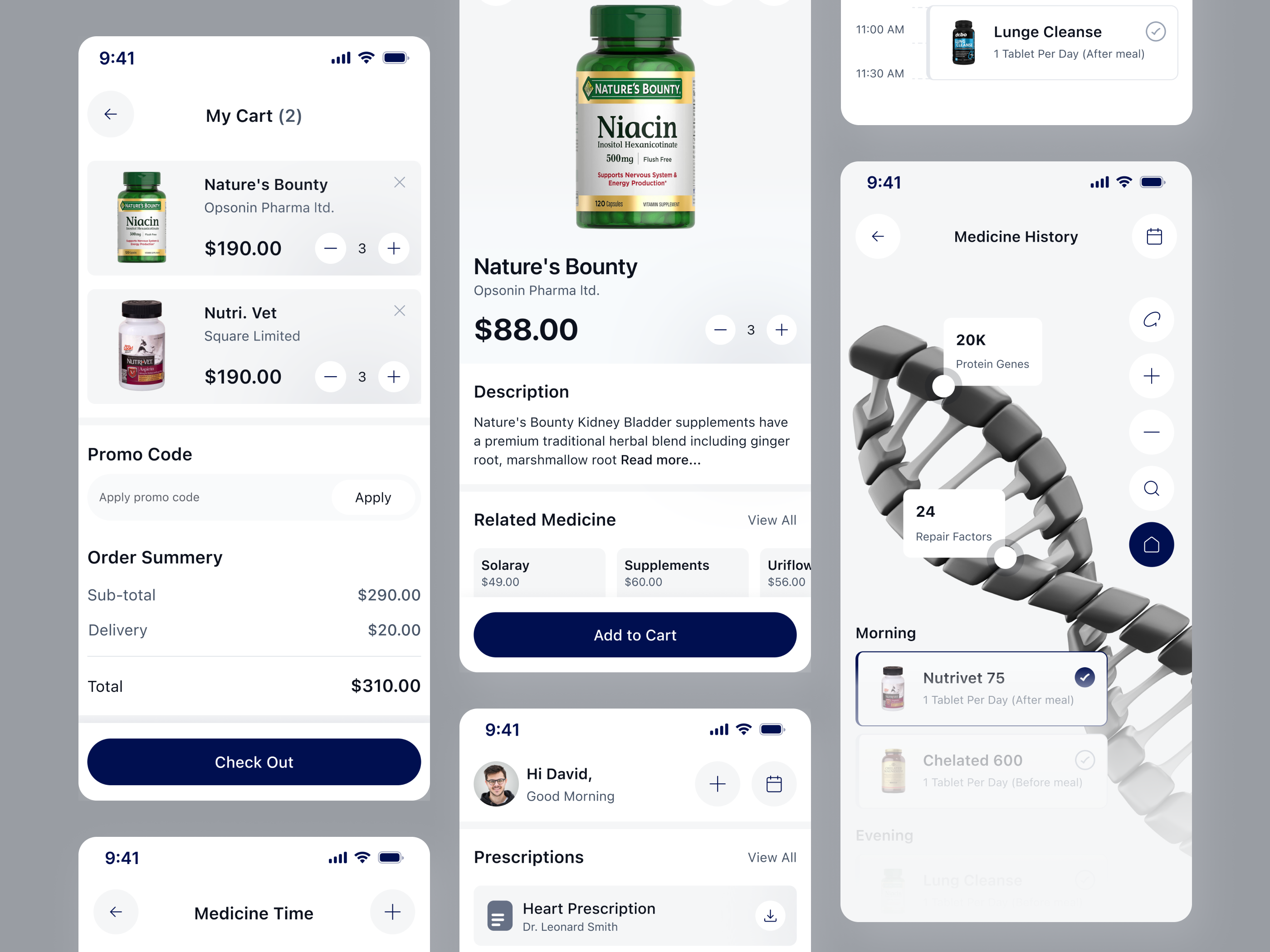 Example of Mobile App UX/UI Design