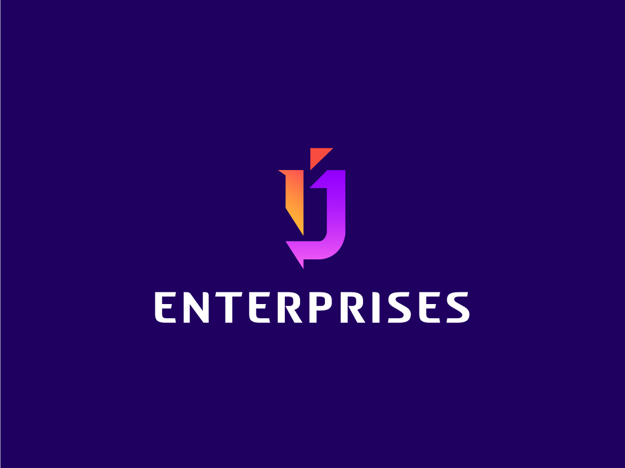Ij Enterprises Logo Design. by NUR (Brand, UI & UX Design) on Dribbble