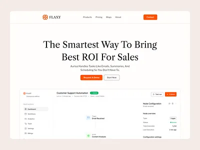 Modern SaaS Website Design for Startup & Tech Companies clean ui conversion design dashboard ui digital product figma landing page minimal design modern design product design saas saas design saas landing page saas website startup tech website ui design ui ux ux design web design website design