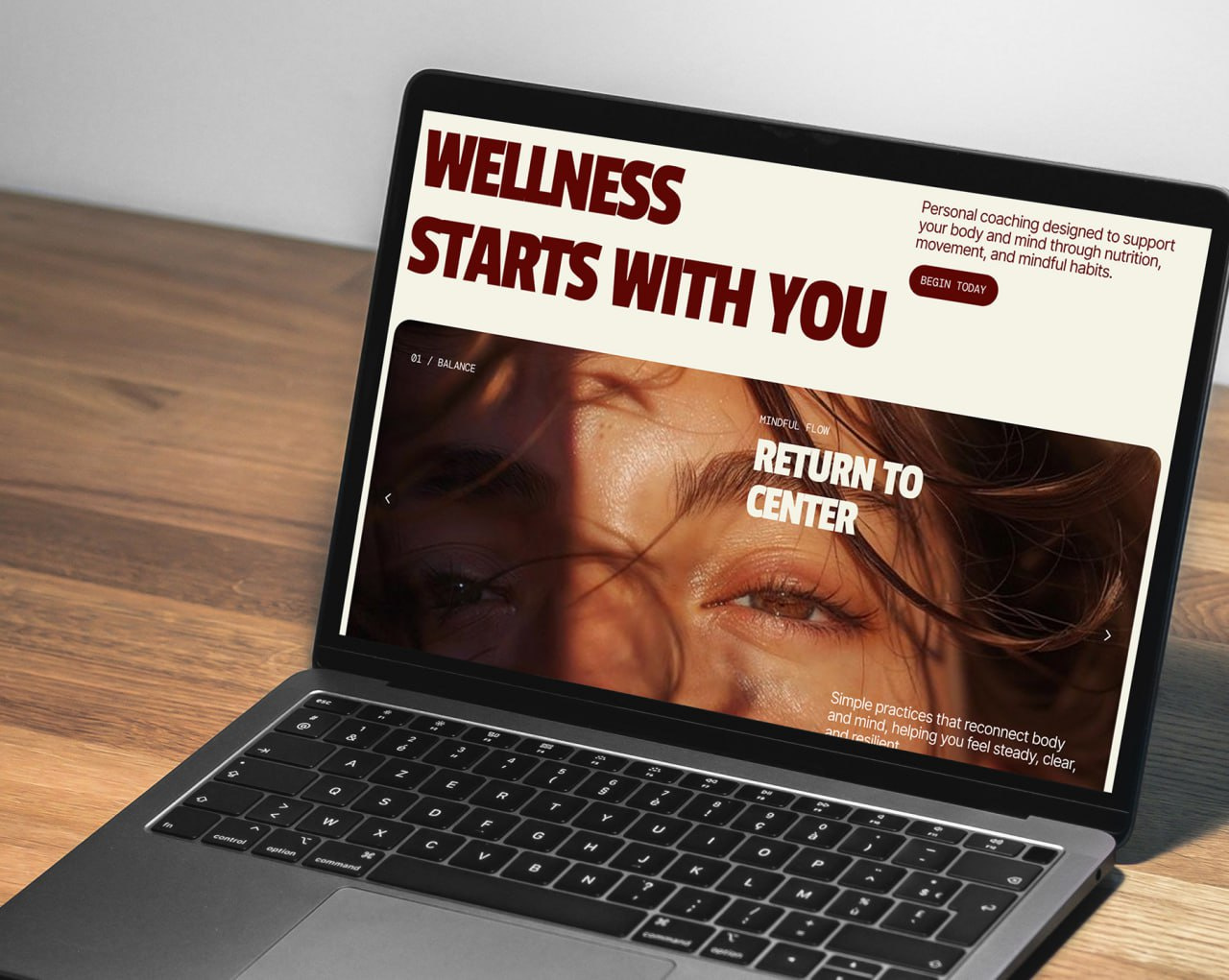 Wellness Website Design in Figma | Modern UI/UX Case Study