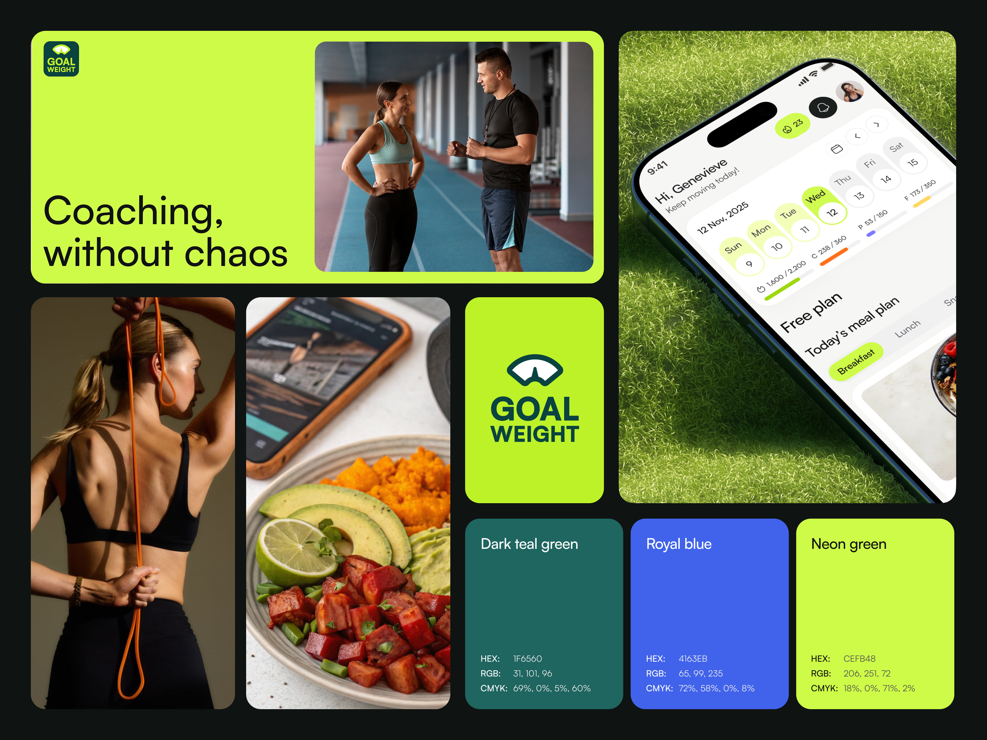Example of Fitness App Web&Mobile Design