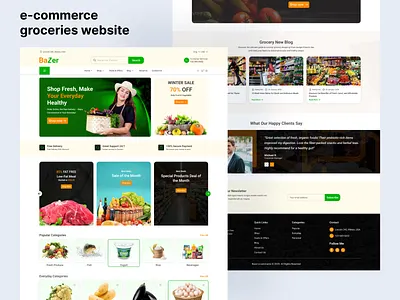 e-commerce groceries website branding conversiondesign customercentric digitalcommerce ecommerce graphic design groceryecommerce logo modernwebsite onlinegrocery productdesign smartshopping startupbusiness ui uiuxdesigner userinterface uxdesign websitedesign