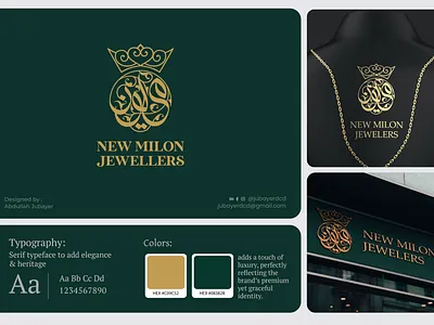 Arabic Calligraphy Logo & Branding for Jewellery Brand arabic calligraphy arabic logo arabic typography branding calligraphy jewellery logo