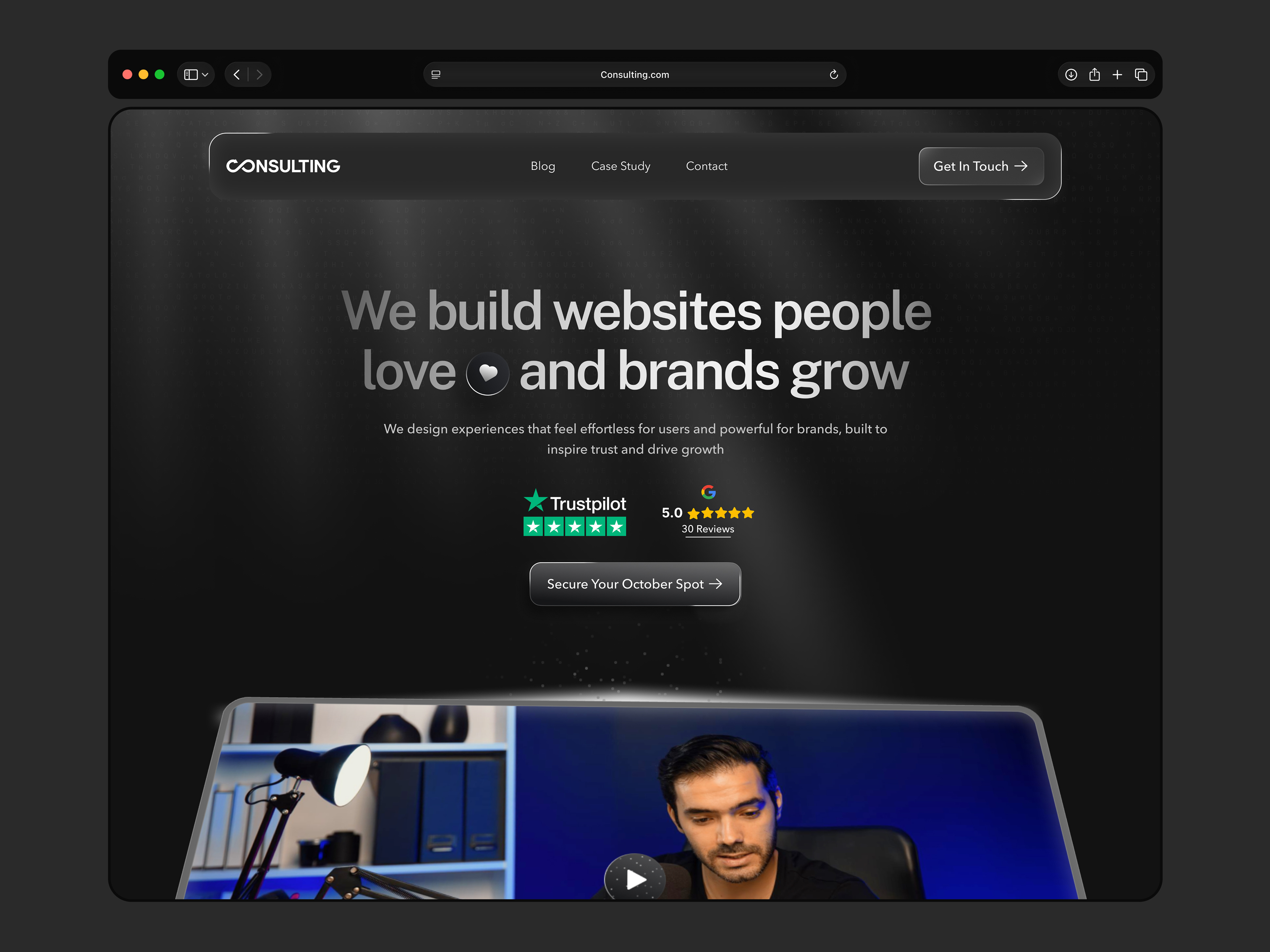 Consulting | Digital Marketing Agency Website UI UX Design agency agency website design digital marketing focotik landing page landing page design marketing agency marketing agency website ui ui design ui ux design uiux design web web design website website design website ui website ux