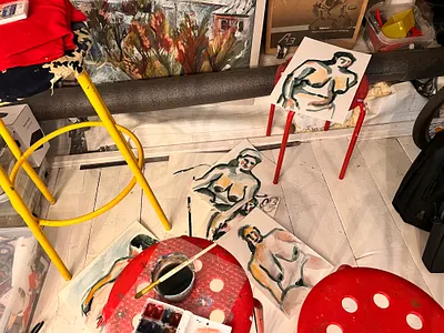 Watercolor sketches art artist colorful drawing eka panova female figure grafic painting sketch watercolor woman