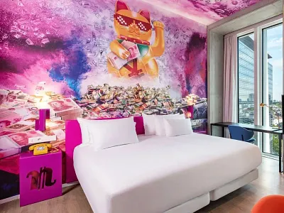 GRAPHIC DESIGN FOR NHOW FRANKFURT HOTEL PRESIDENTIAL ROOMS graphic design