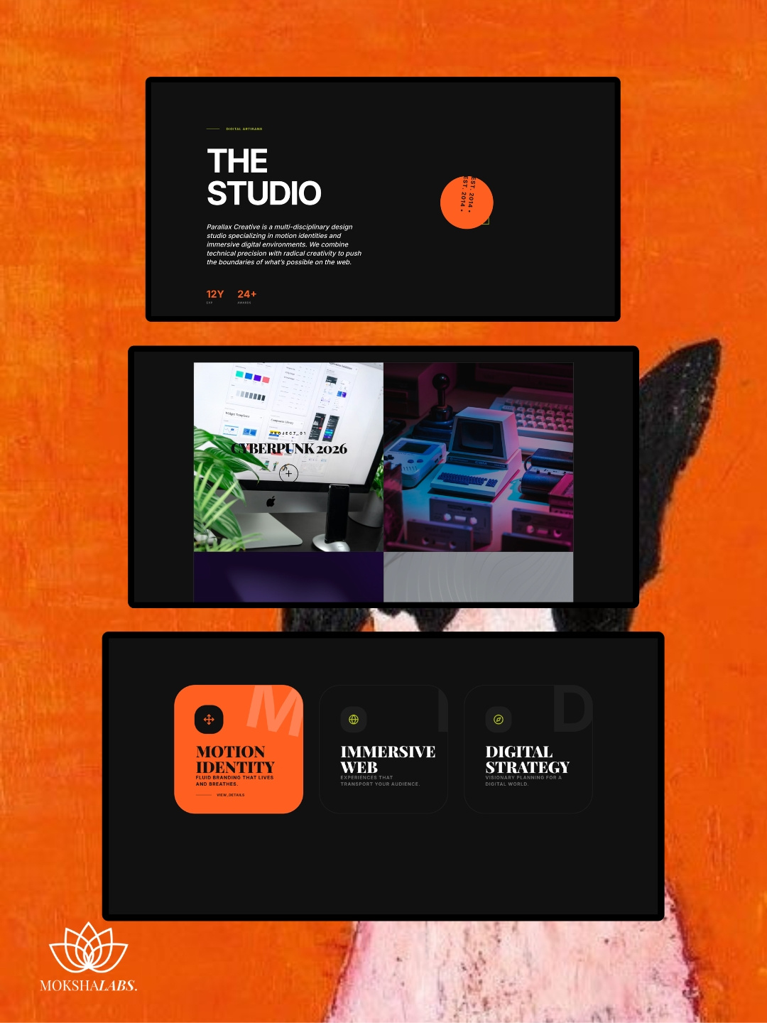 Creative Studio Website — Modern Agency Web Design