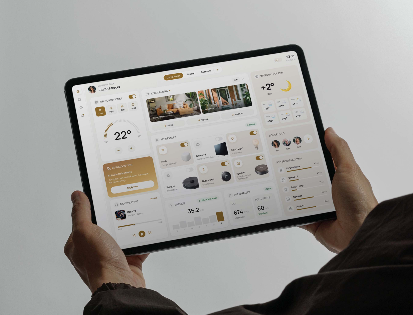 Smart Home Dashboard