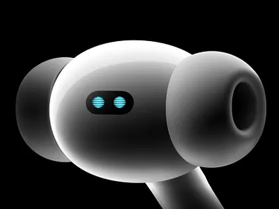 Apple iRobot ad airpods apple concept print robot visual