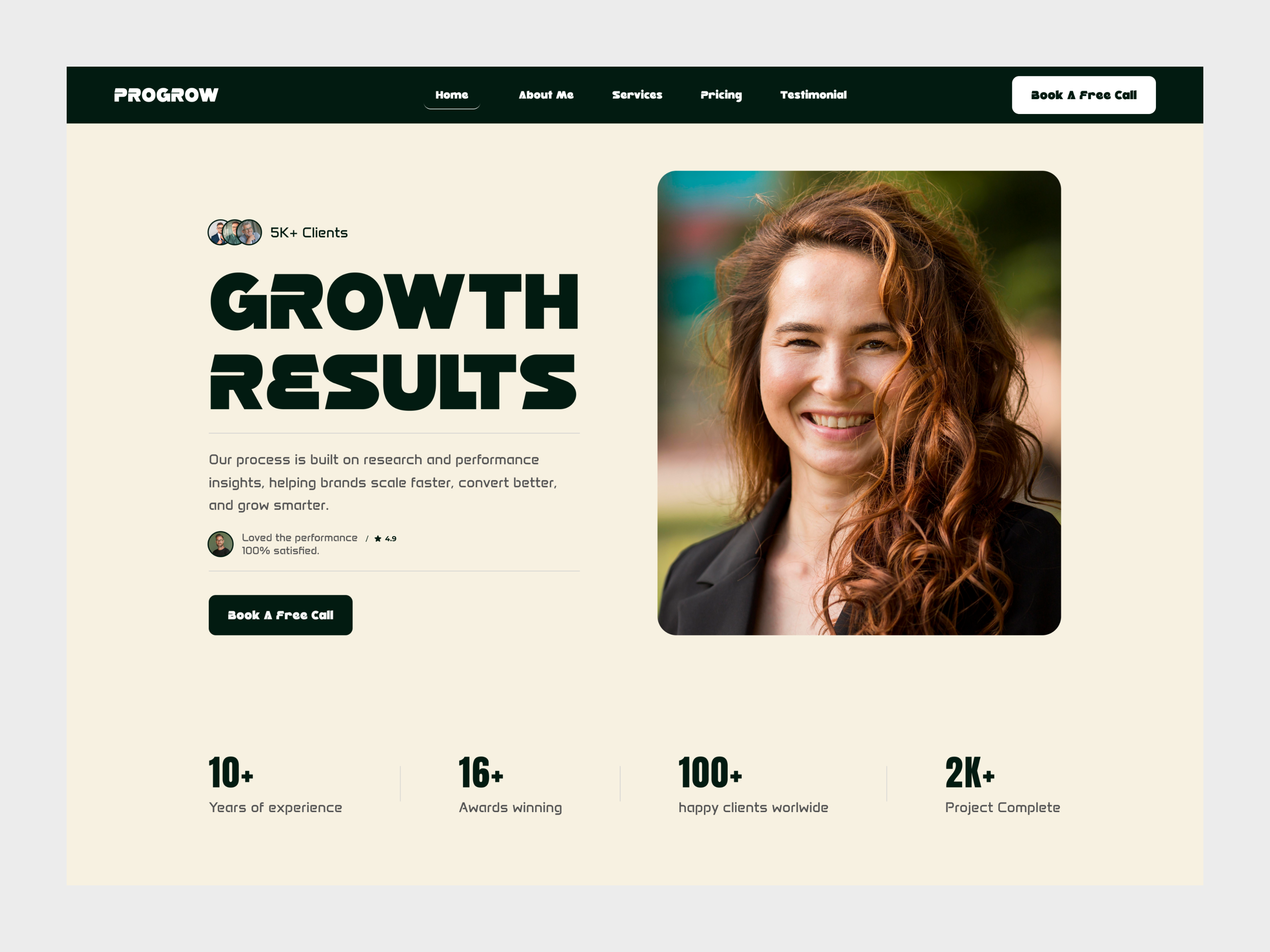 Redesign - Coach Website. business growth coach website coach website coach website landing page product design agency startup startup agency startup services ui ux website website agency