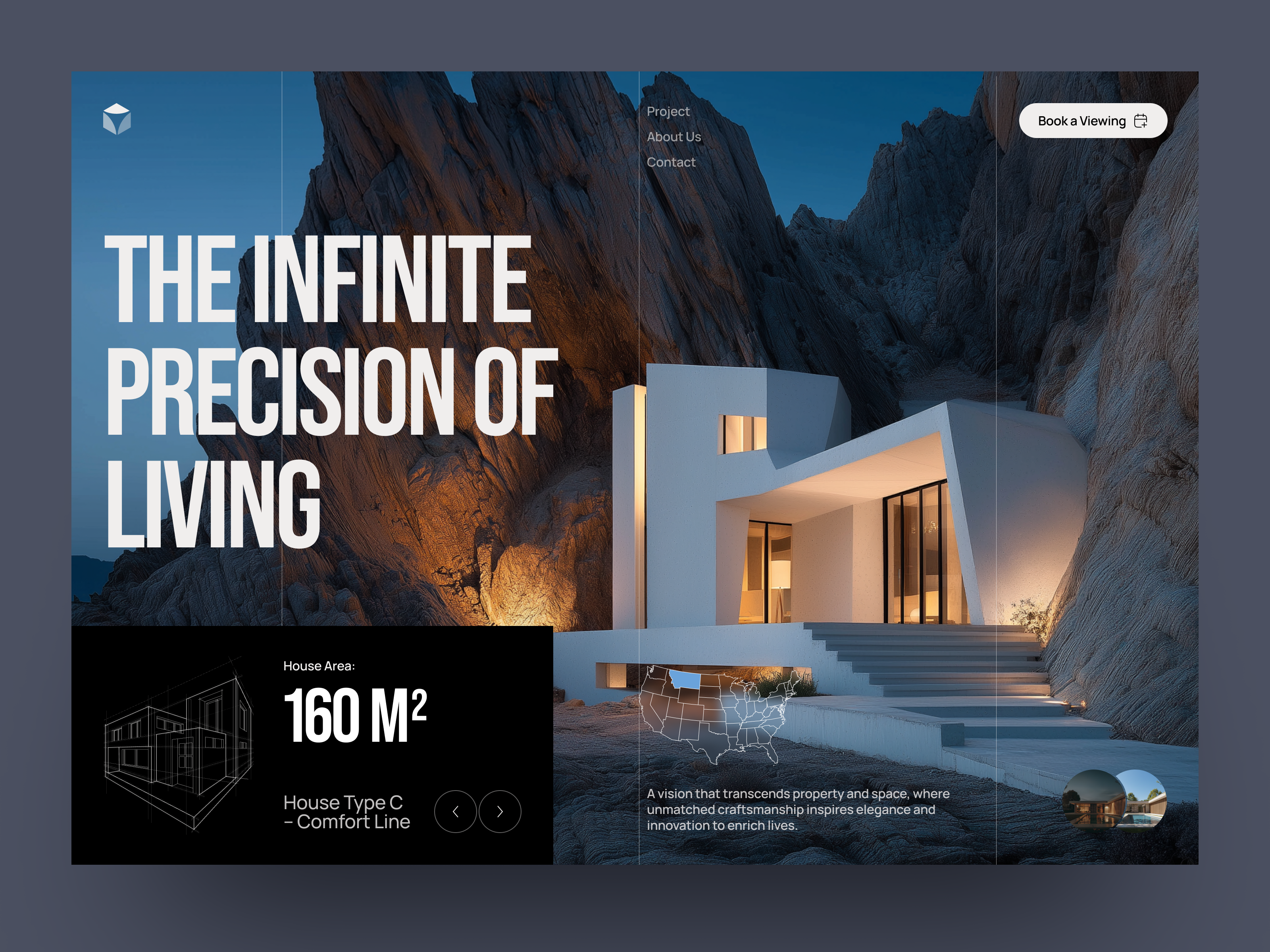 Modern Architecture Real Estate Website Design