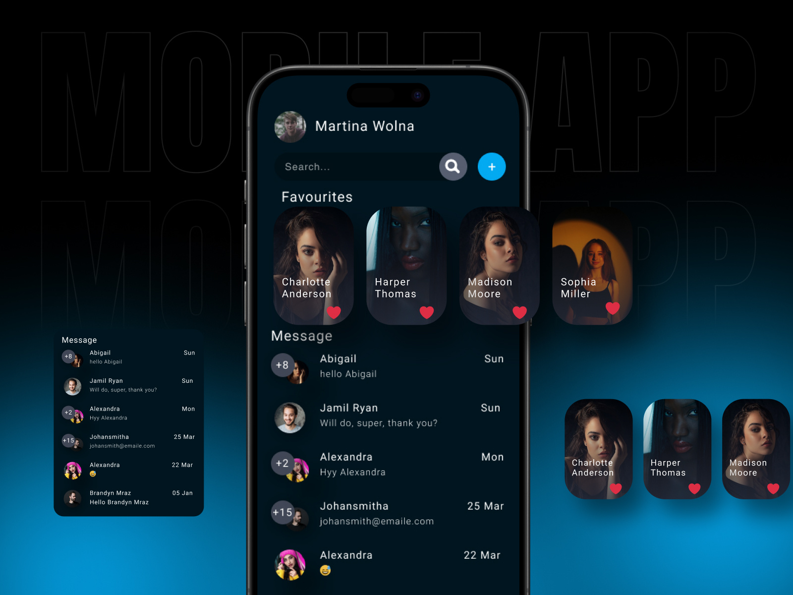 Modern Chatroom Mobile App UI Design | Apptechies app design app interface chat app ui chatroom app dark ui design messaging app mobile app design mobile ui mobile ui ux product design startup app ui design ui ux design
