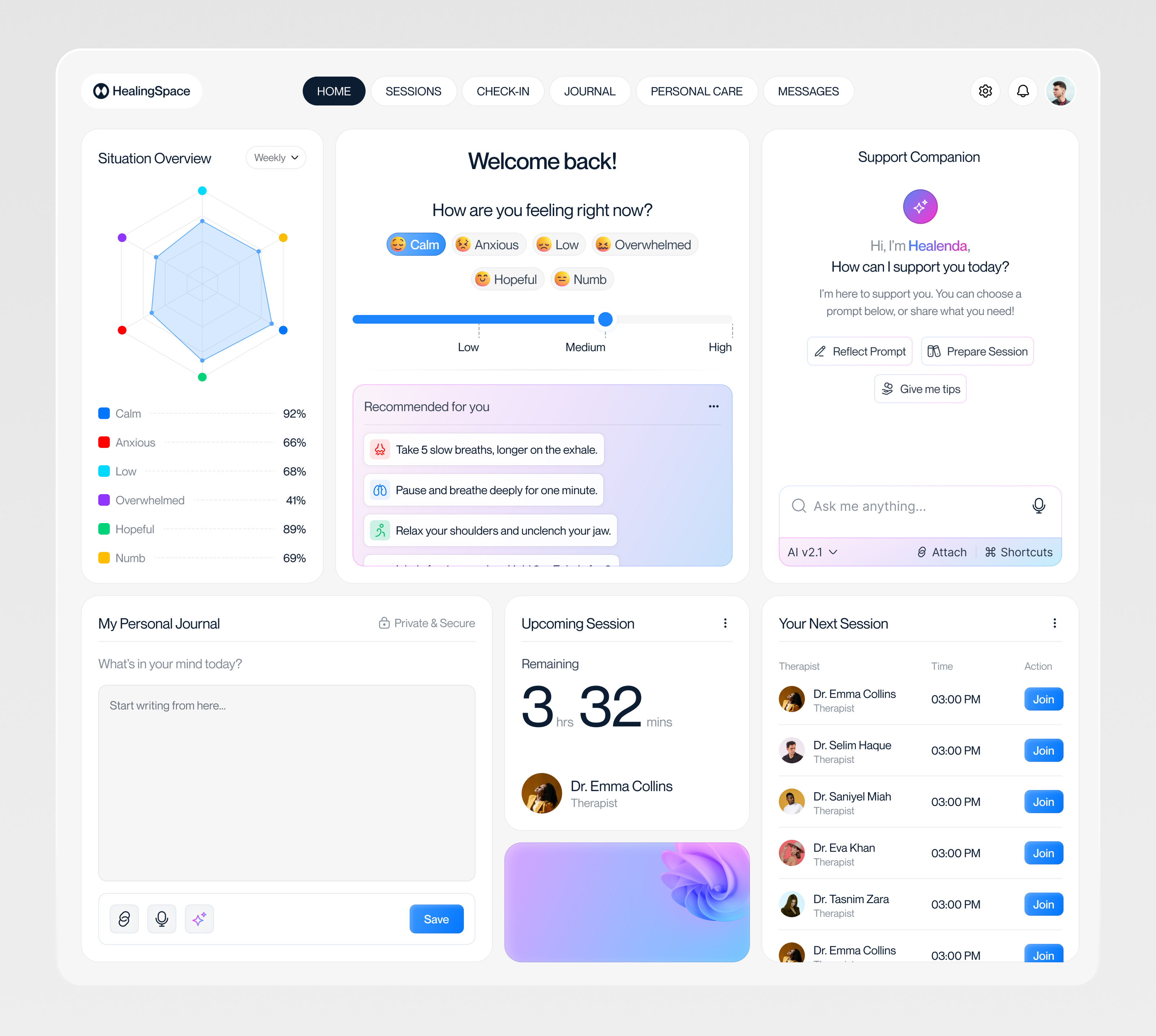Healthcare Management Dashboard admin dashboard administration tools ai healthcare ai product ai project clinic dashboard doctor health healthcare healthcare management healthtech hospital hospital management monitoring patient product design saas therapists