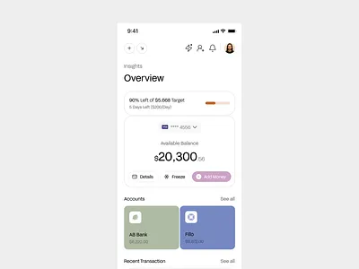 Finance - Bills Payment Mobile App ai ai app ai bills payment ai fintech app app app design app ui bills credit card credit card bill dashboard mobile app mobile ui overview payment app wallet wallet app web app