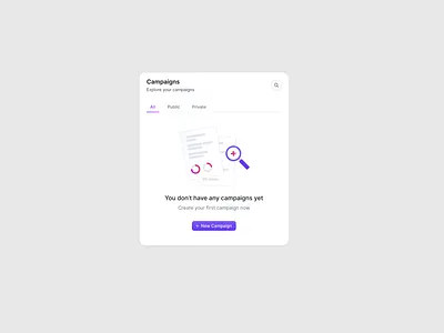Empty state empty ilustration ui