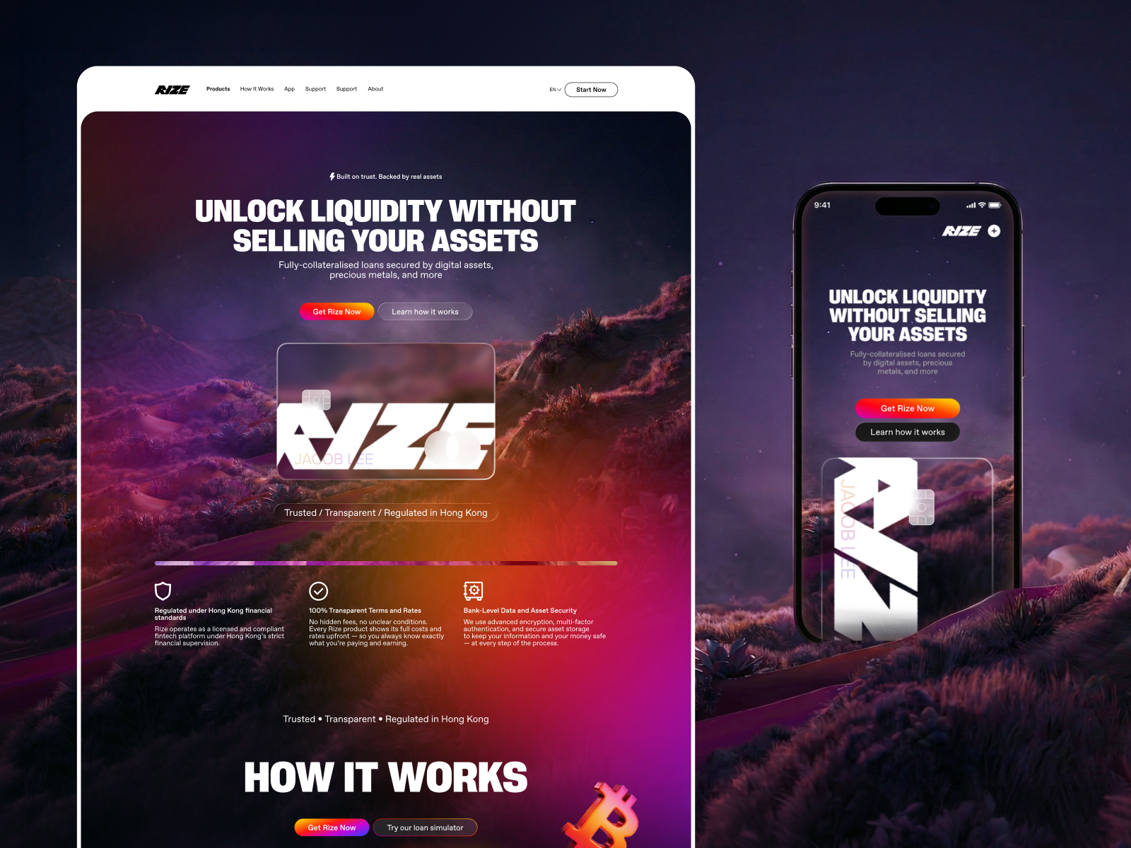 Rize — A Fintech World Built from Zero