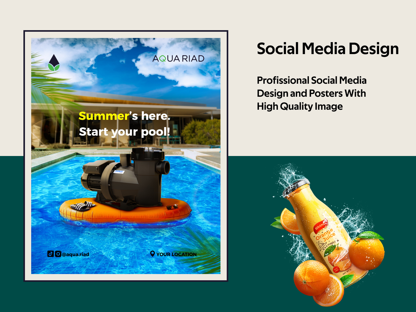 Example of Poster And Social Media Design