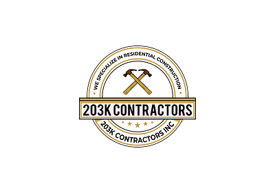 Contractors logo 3d 3d logo animation branding contractors design graphic design icon illustration logo logodesign minimalist logo motion graphics ui vector