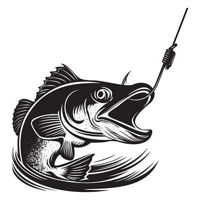 Fish Hunting app auto insurance automotive automotive icon beautiful branding car logo design fish graphic design hook illustration logo typography ui ux vector