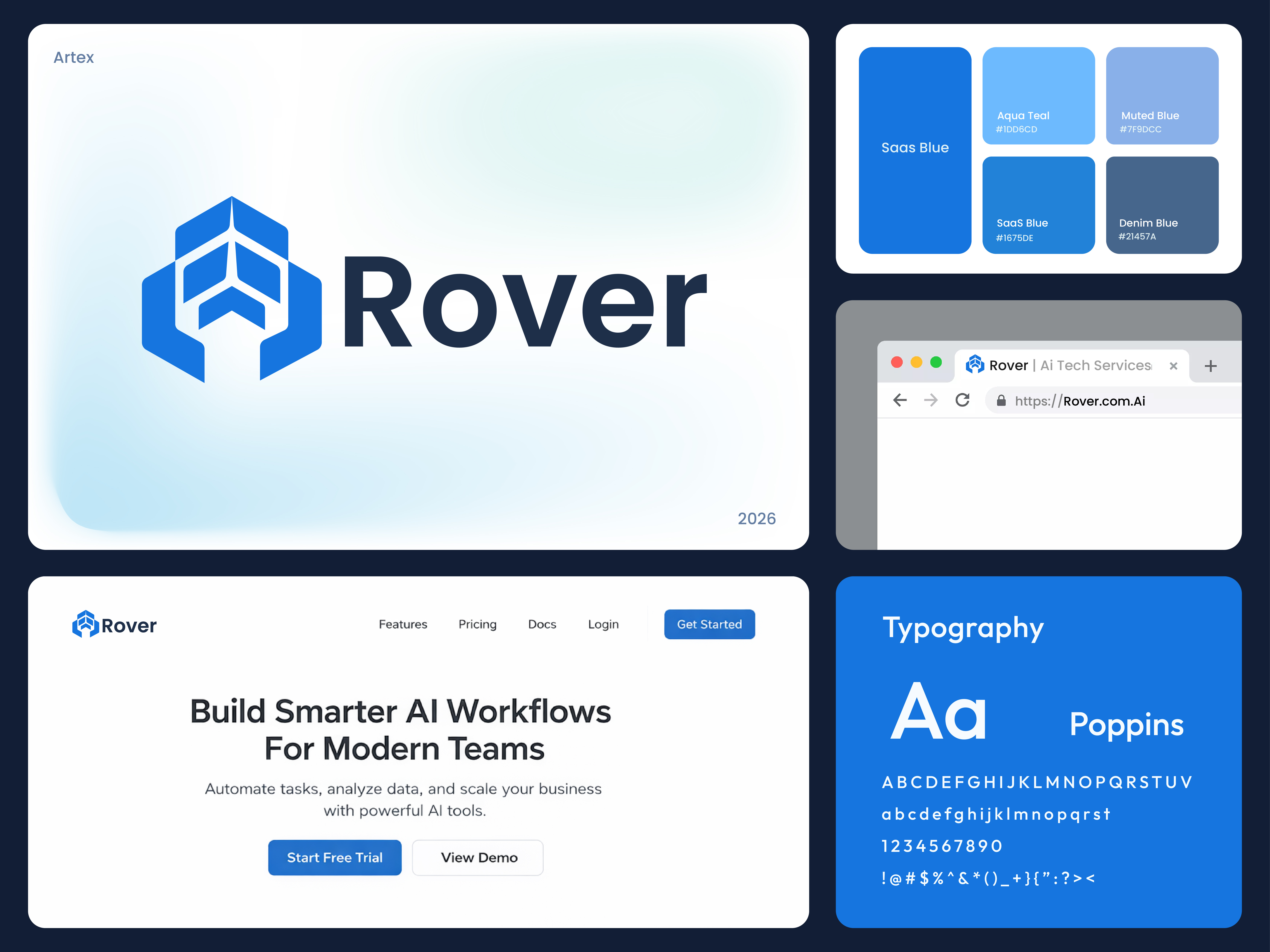 Example of Modern Sass, Ai, Tech Logo Design