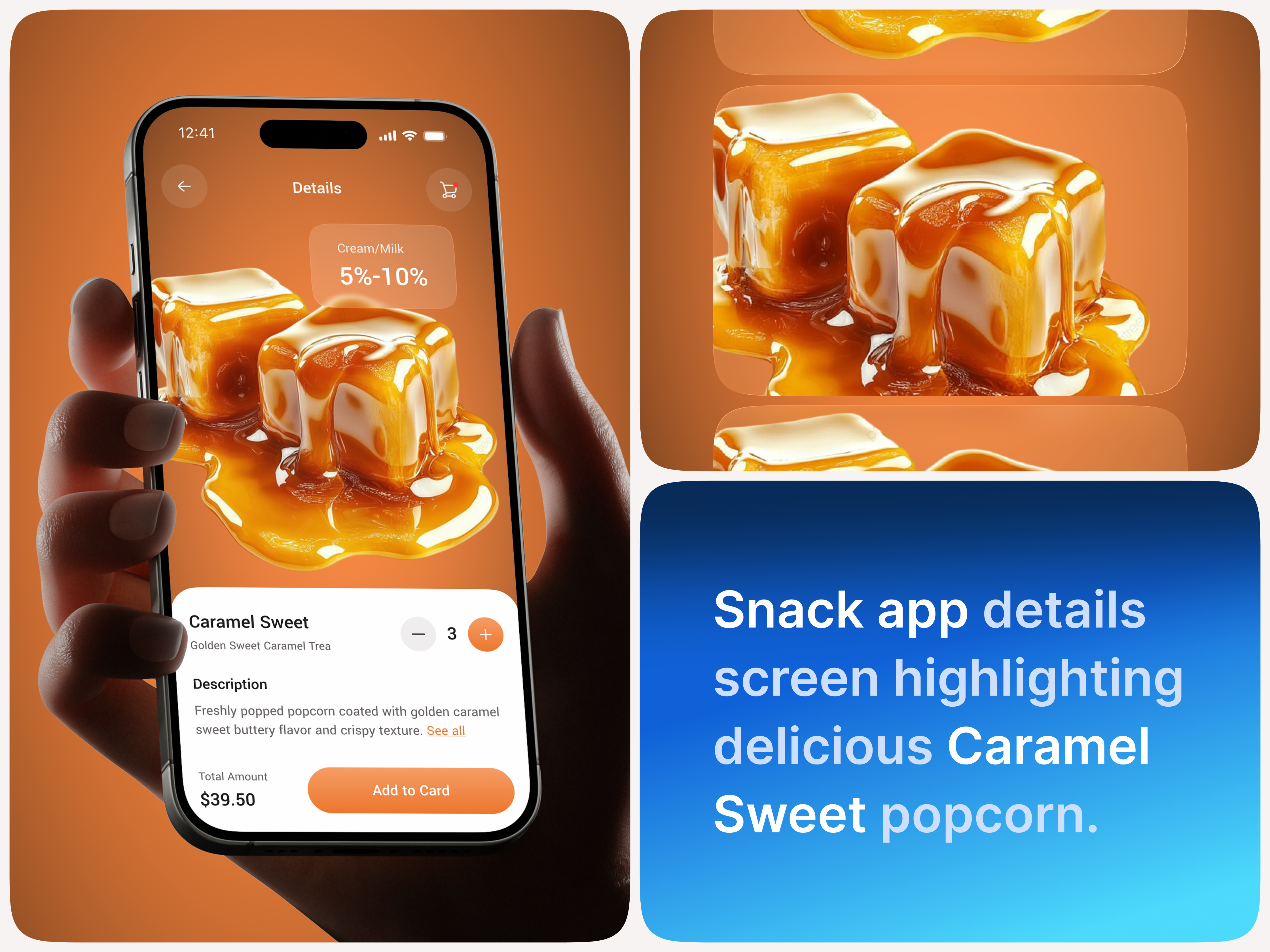Snacks Ordering Mobile App Design app dashboard delivery app design ecommerce ecommerce app food app food delivery app interface design mobile app mobile ui ordering app saas shopping app snack app ui ui design uiux web