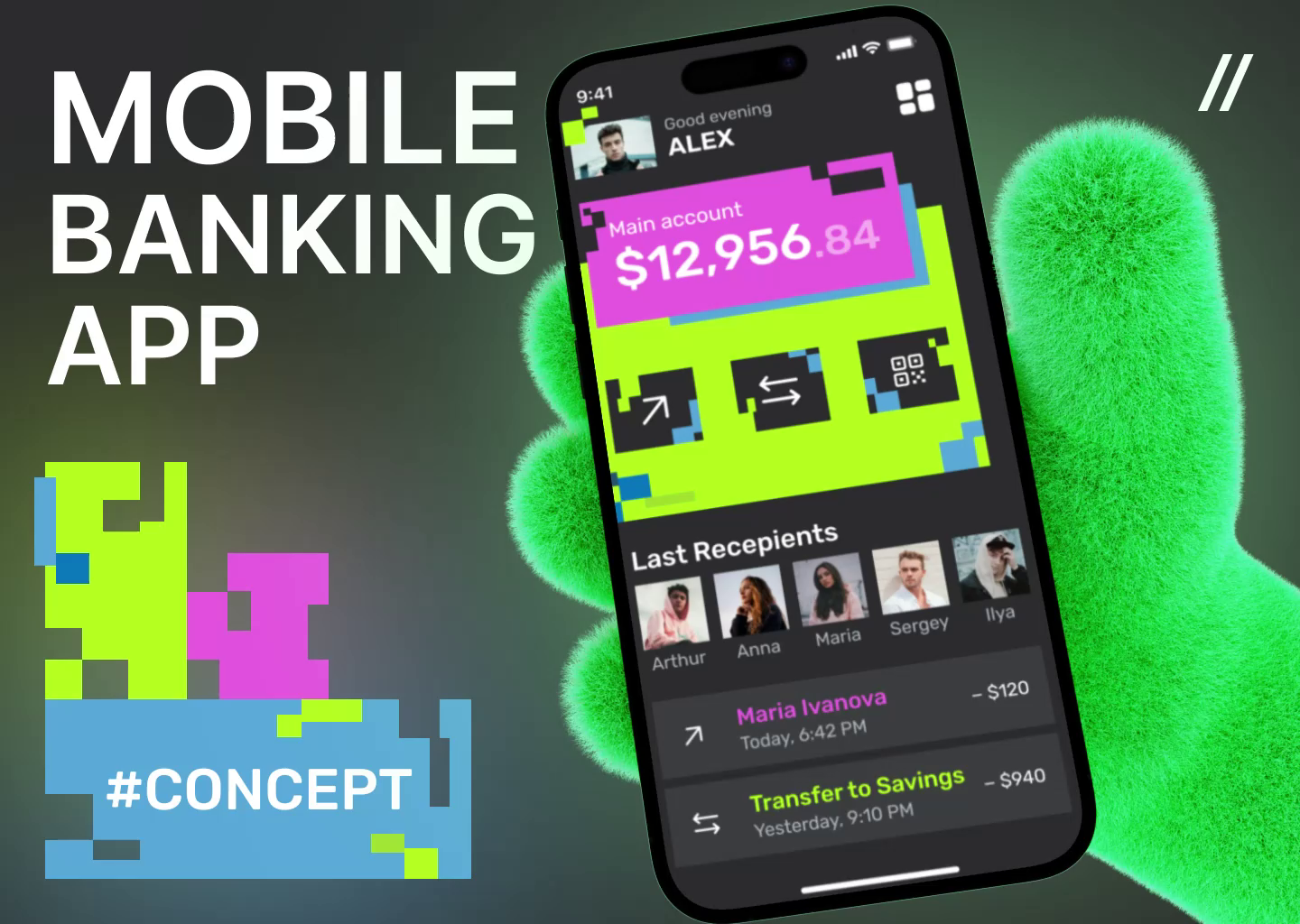 Banking Mobile iOS App Design