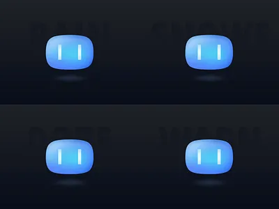 AI智能形象IP 动效 c4d car design hmi ui voice