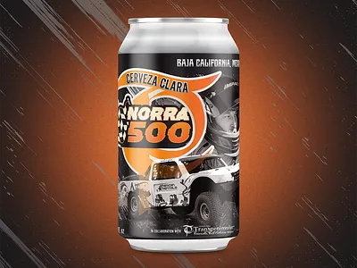 NORRA - Spec Beer Can Design artwork beer brand design brand identity branding colorful digital illustration graphic design hand drawn illustration label packaging packaging design print design retro typography vector vector illustration vintage visual identity