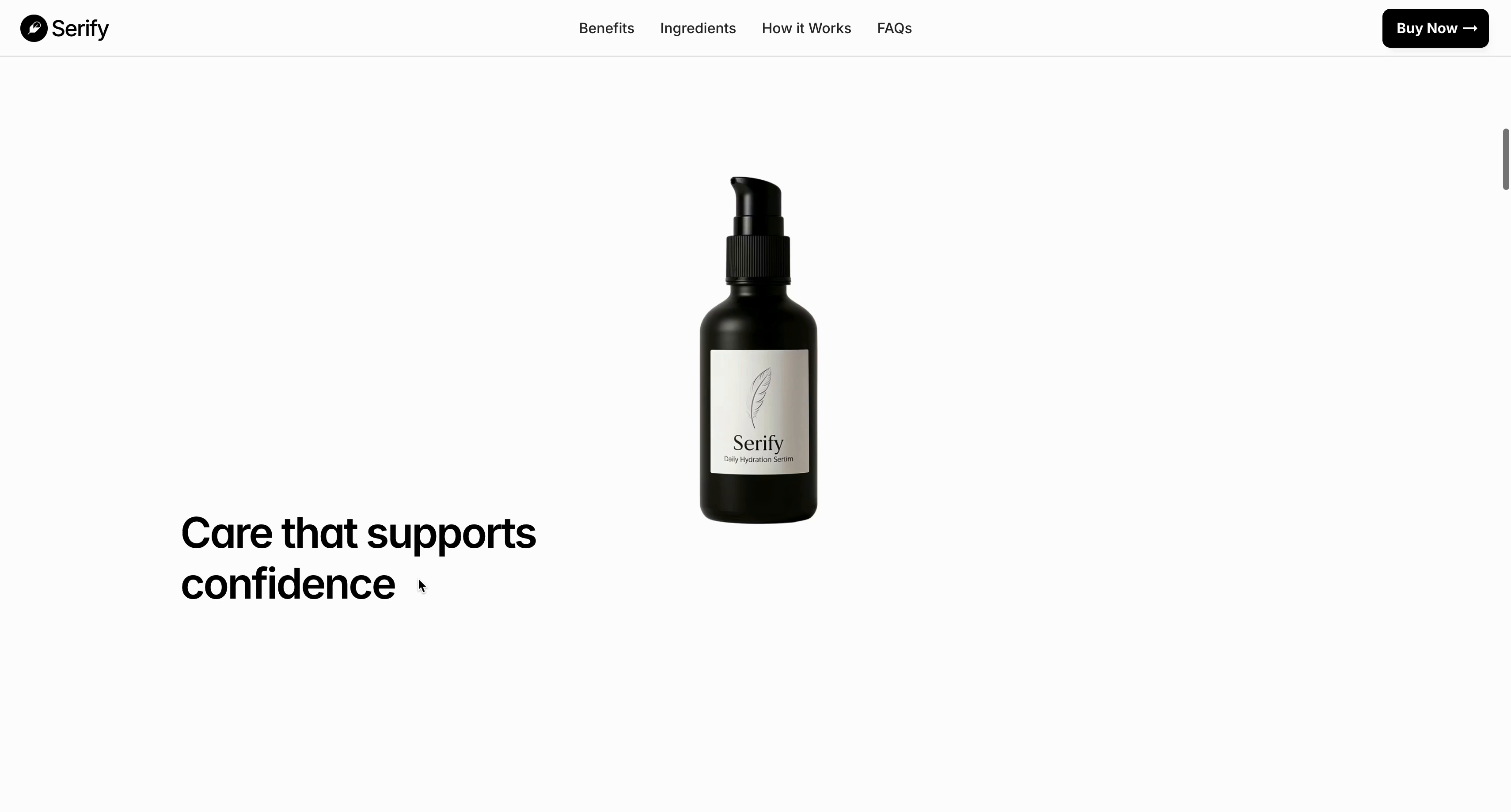 Example of Framer Website Development
