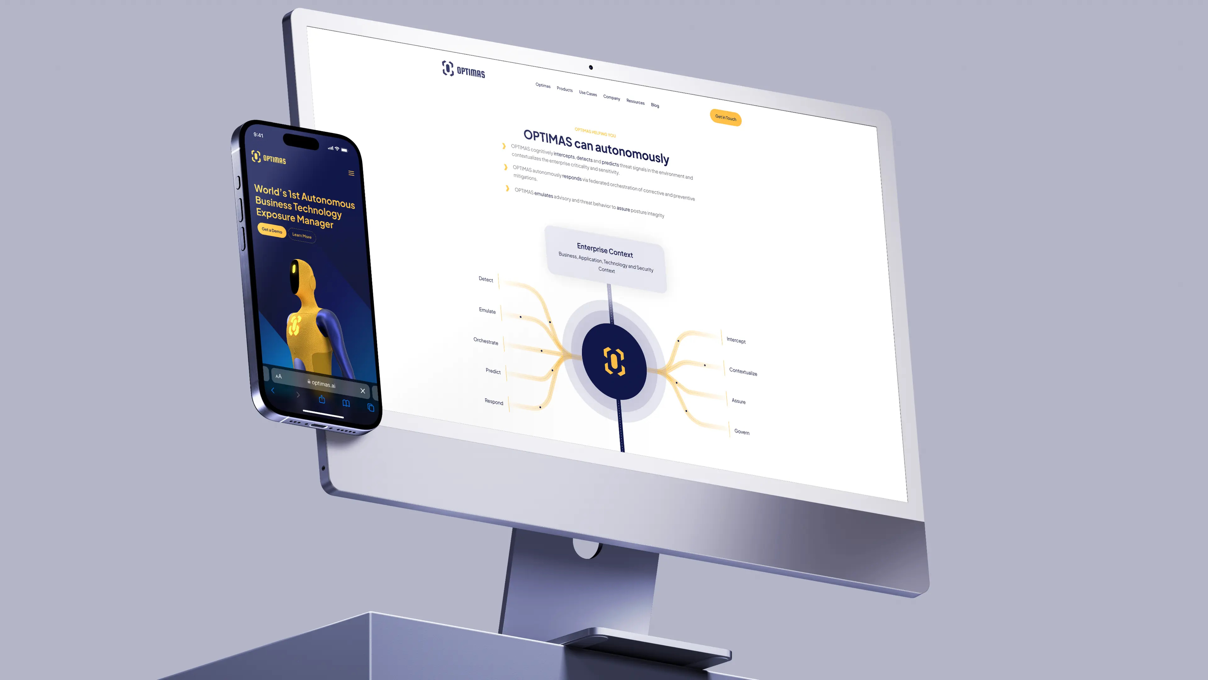 Optimas - Branding & UI/UX Design 3d ai animation brand discovery brand positioning branded templates branding character design graphic design illustration logo design saas software technology ui website uiux