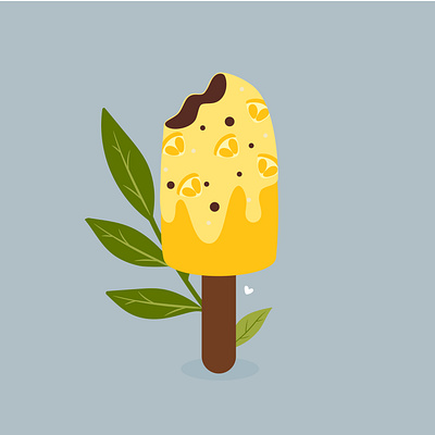 Ice Cream design flat flat design graphic design ice cream illustration vector