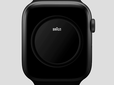 [FREE] Apple Watch Braun Face apple apple watch black braun classic clean clock dieter rams figma free freebie less but better minimal motion watch
