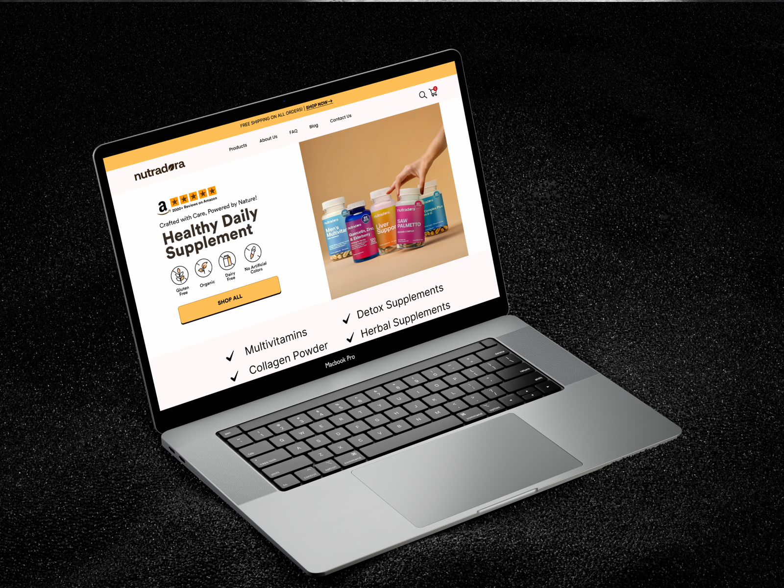 Supplement Brand Website Design | UI/UX & CRO amazon brand website cro supplement website dtc conversion optimization dtc website ecommerce website health fitness website health website holistic health website holistic wellness website natural health ecommerce nutraceutical website product page design shopify website shopify website redesign supplement brand identity supplement product page supplement store supplement ux redesign supplement website design wellness website