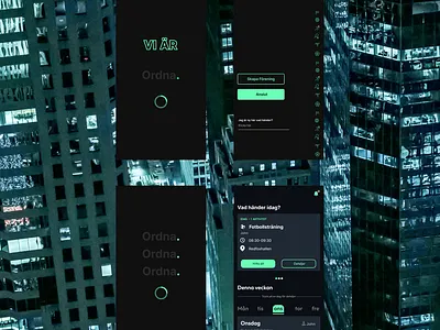 Futuristic design design futuristic graphic design greenwithblack modern schedule uidesign uxdesign web webdesign