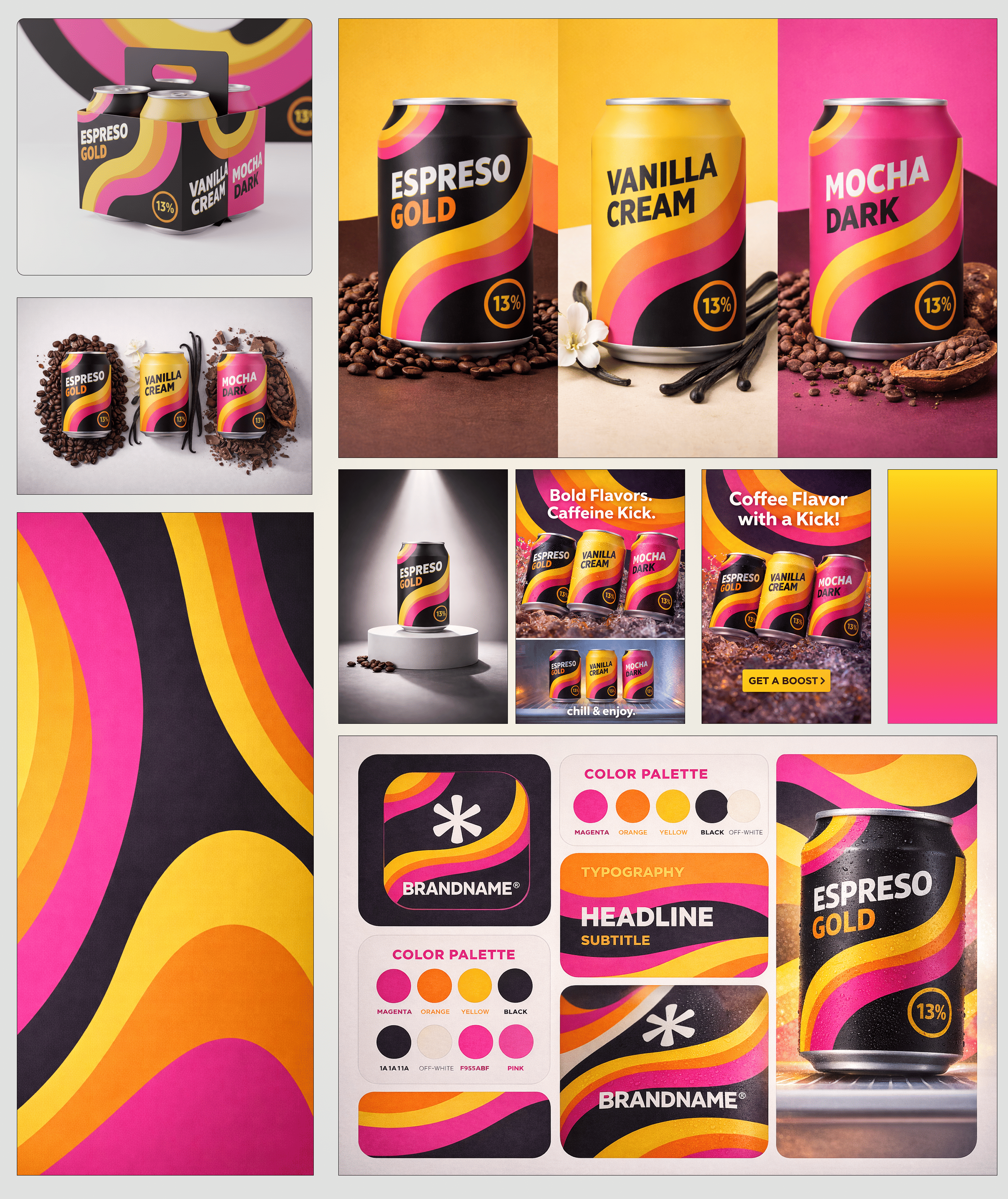 Example of Brand Strategy & Full Identity System