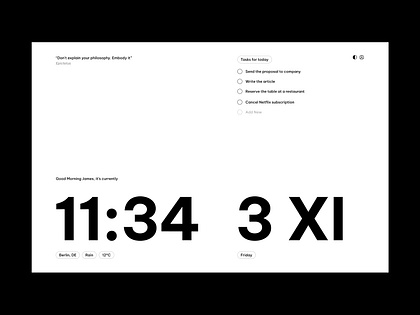 Minimalist Start Menu Browser