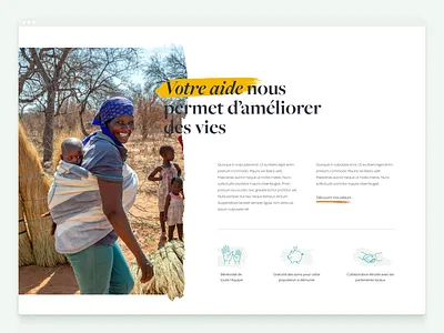 Médecins du Désert — Brand Identity & UI Design association branding graphic design humanity ui webdesign