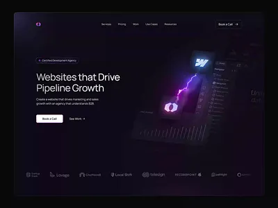 Hero landing page web3.0 animation illustration animation crypto header hero homepage landing landing page landingpage light lighting superhero ui ux web web3 web3.0 webdesign website