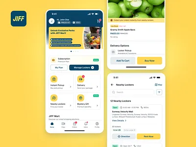 JIFF Express Shopping Commerce Mobile App Design Case Study b2c case study deliveryapp ecommerce localcommerce malaysia mobile app mobileapp productdesign ui ui design uidesign uiux ux uxdesign
