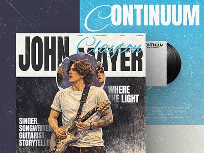 John Mayer - Website Design Concept animation bold branding card design guitar john mayer landing page music new popular typography ui ui design uiux unique ux web app web design website