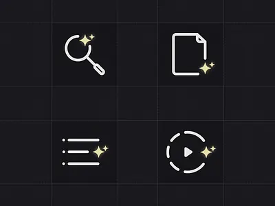AI Icons design figma icons illustration ui uiux user experience ux uxui