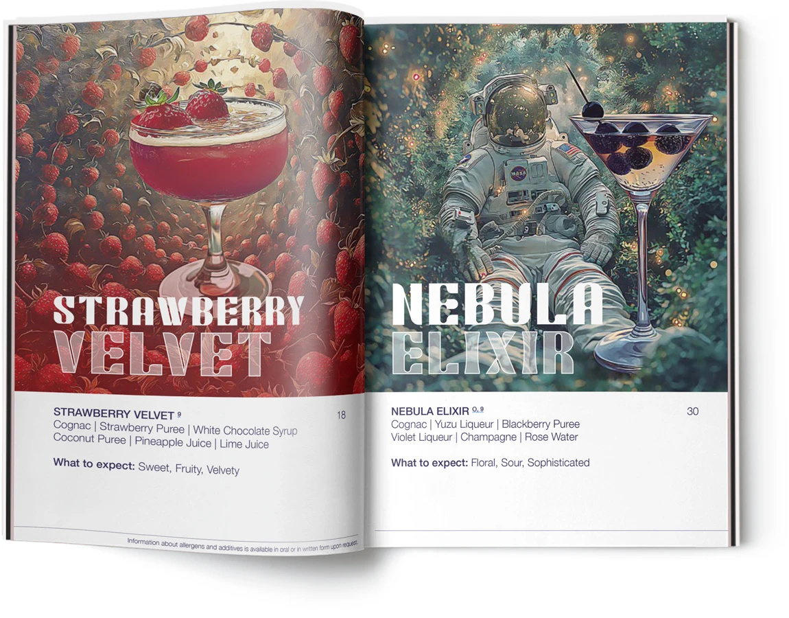 INTERNATIONAL EVENT DESIGN AT FRANKFURT CITY’S NFT SKYBAR event design graphic design