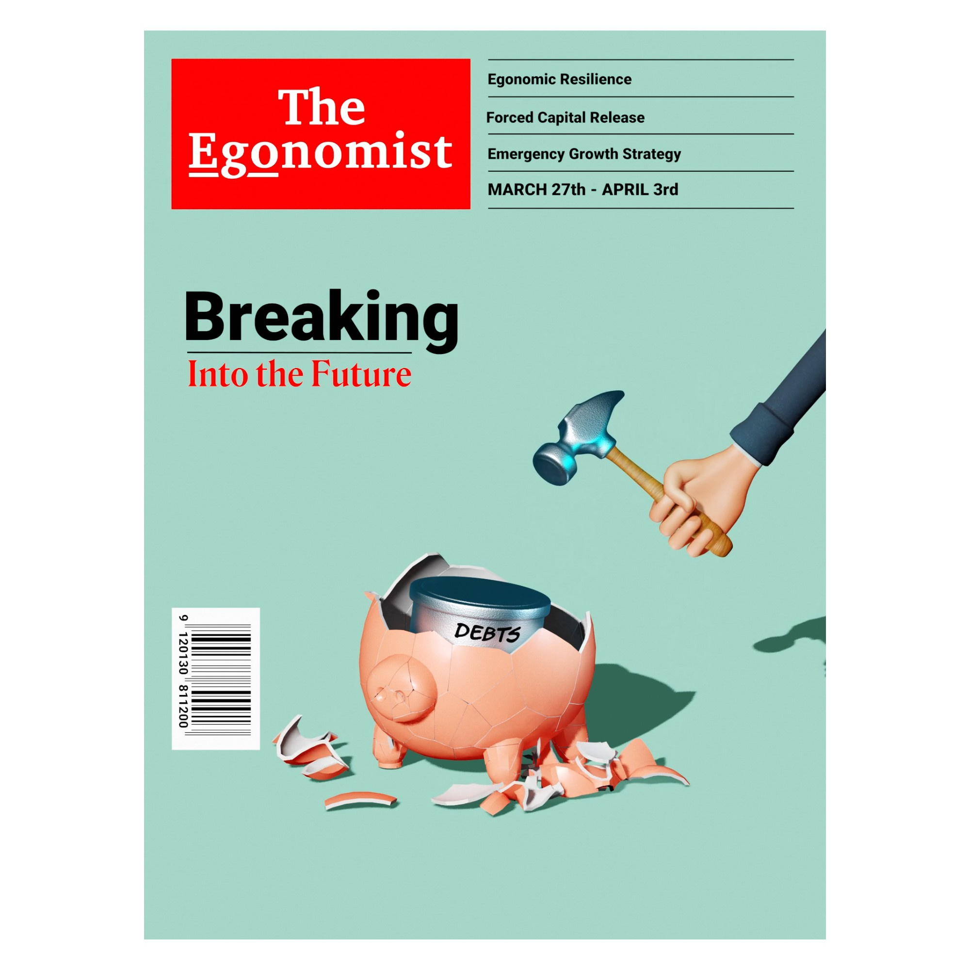 Savings 3D Animation 3danimation 3dcartoon 3dillustration b3d blender3d economy editorial finance money parody satirical savings