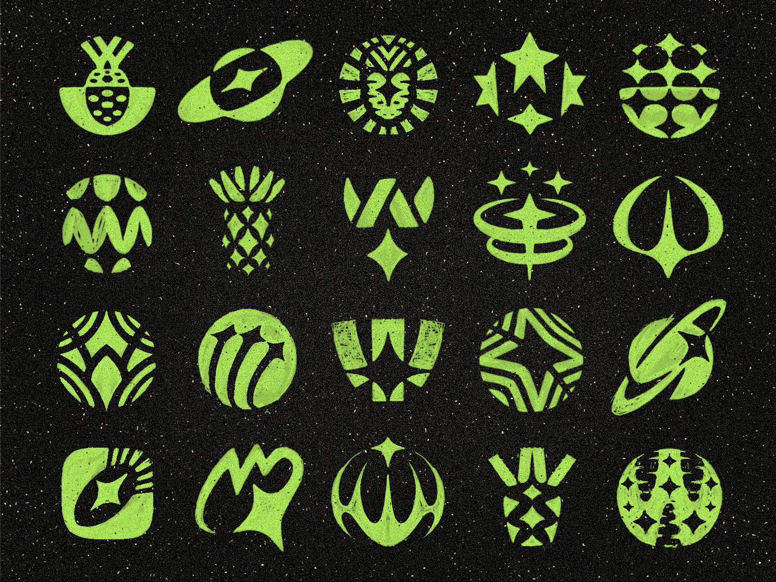 W is for Wasabi ✦ Logo agency ai branding cosmic galaxy illustration images logo logodesign logotype magic orbit powered processing root roots star technology w wasabi