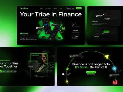 Fintech Social Trading Platform ✸ Web App 3d animation community platform dashboard ui data visualization digital product fintech investment platform modern interface product design saas platform startup product trading platform ui design ux design web app design web dashboard