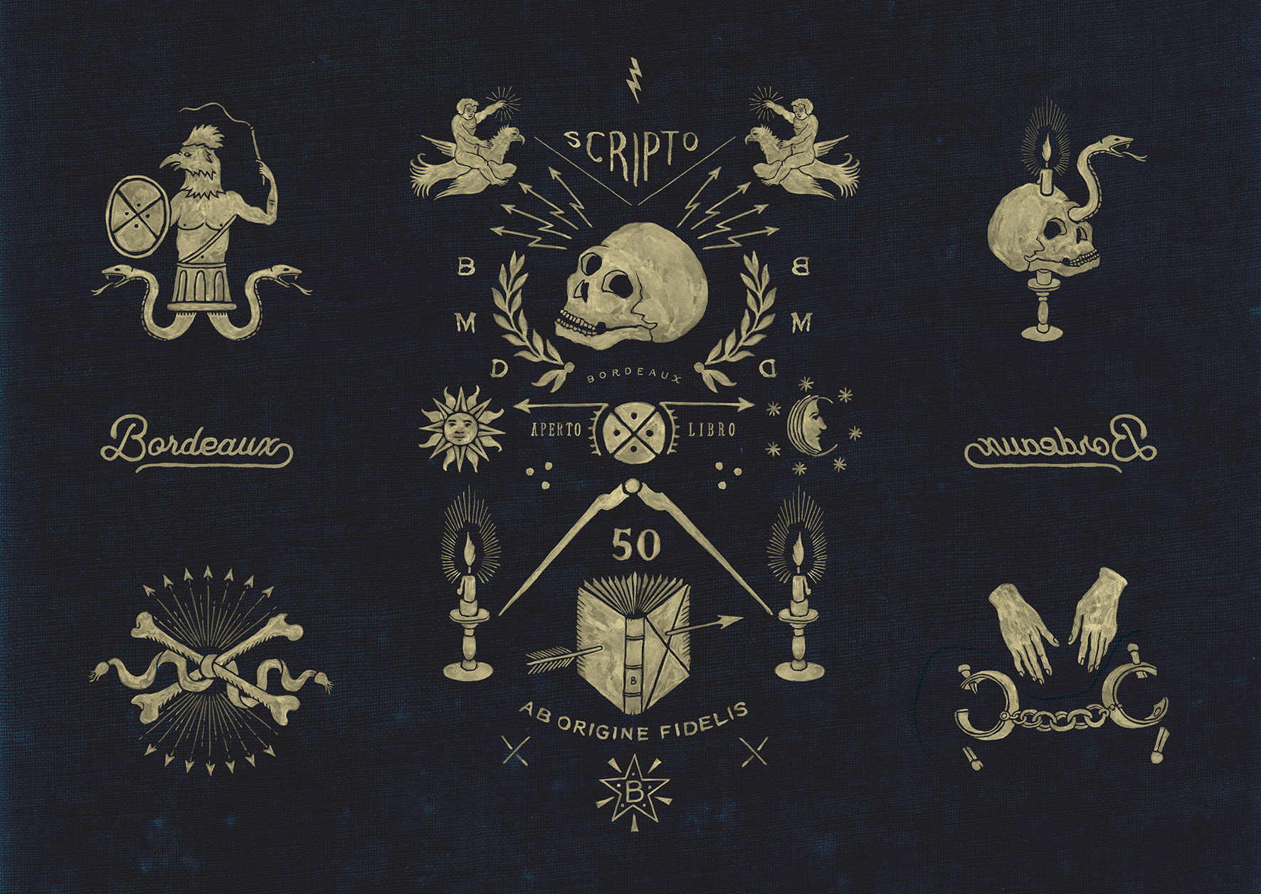 Scripto | Occult Branding & Alchemy Symbols